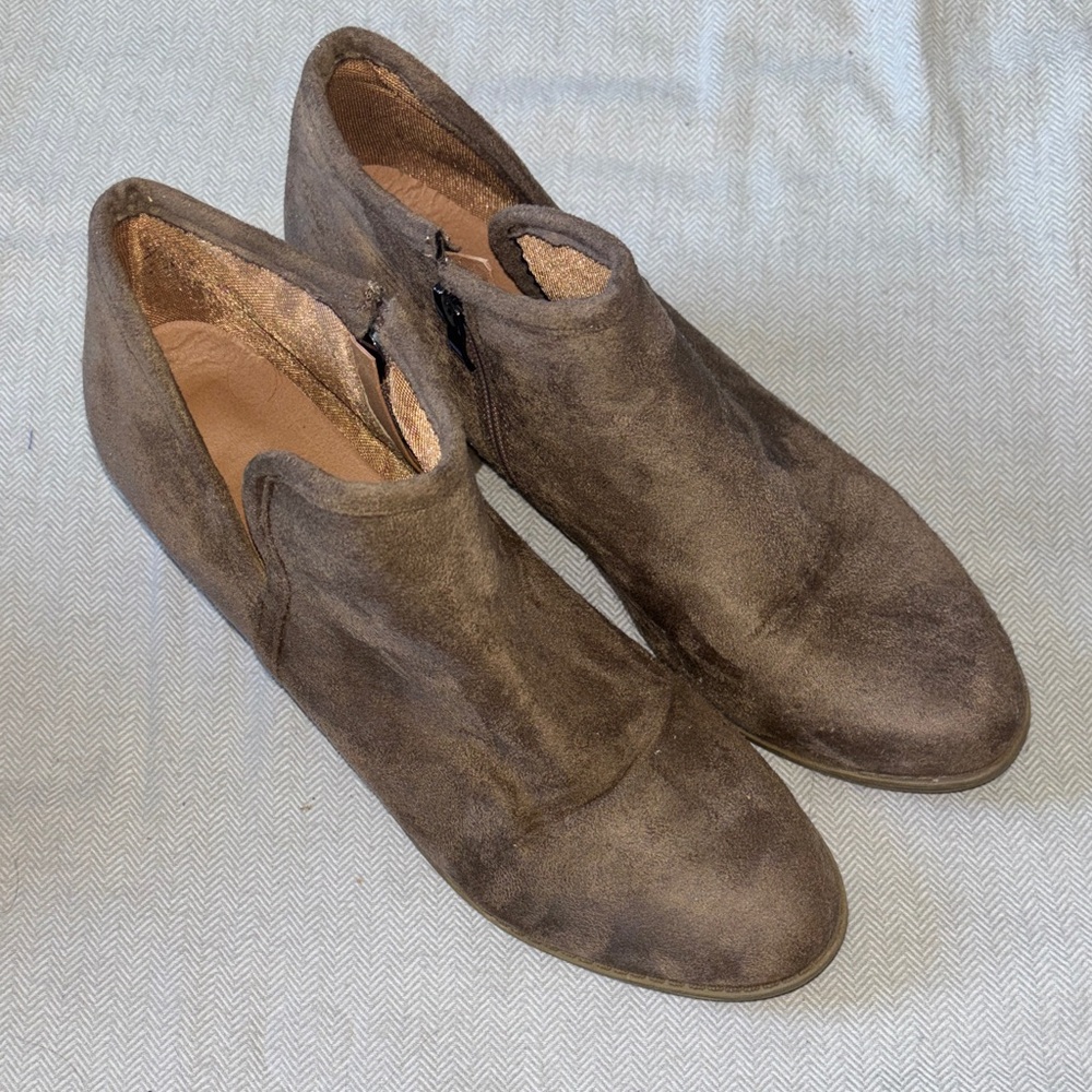 Brown Ankle Boots Womens SZ 40 - Picture 2 of 10